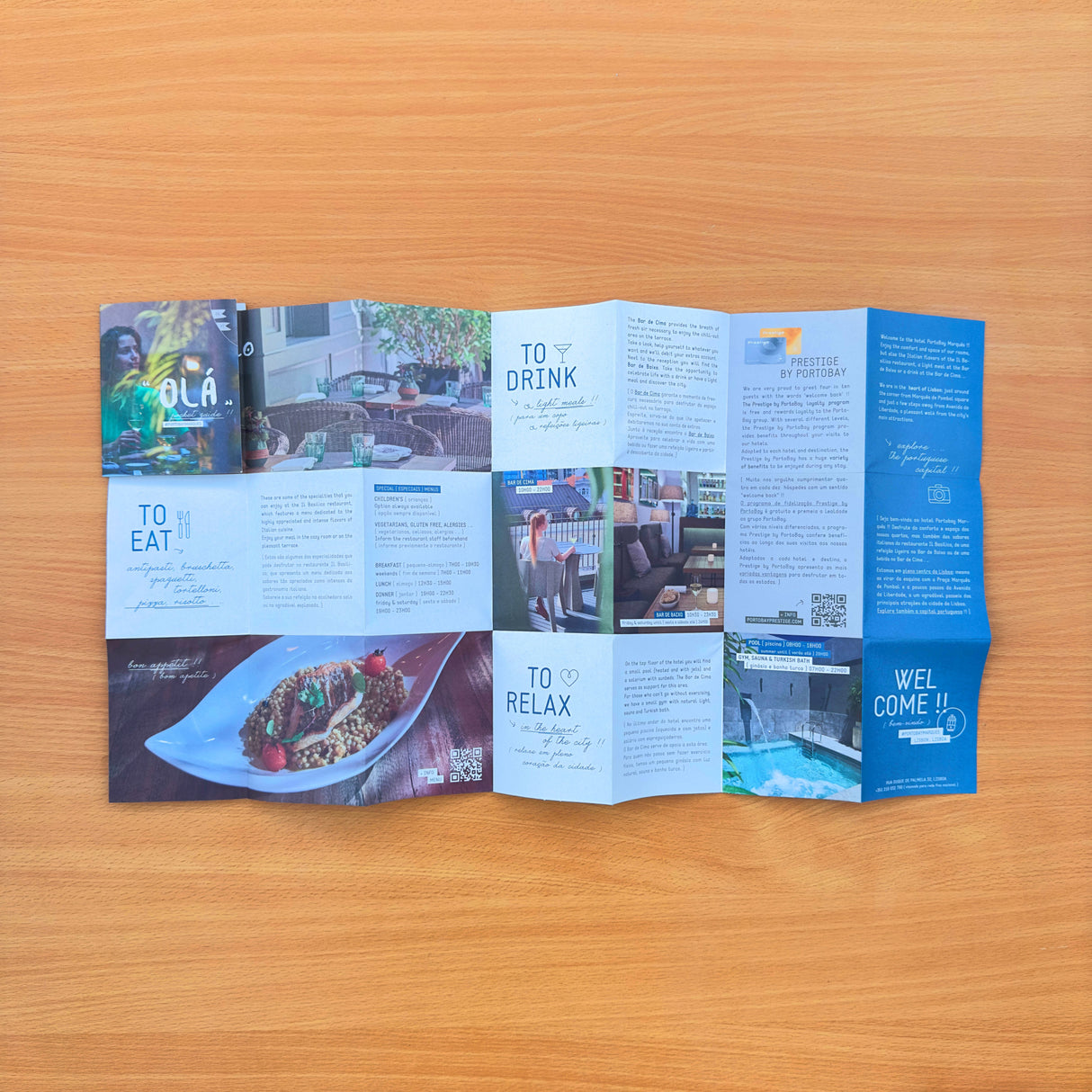 Brochure de la baie de Porto