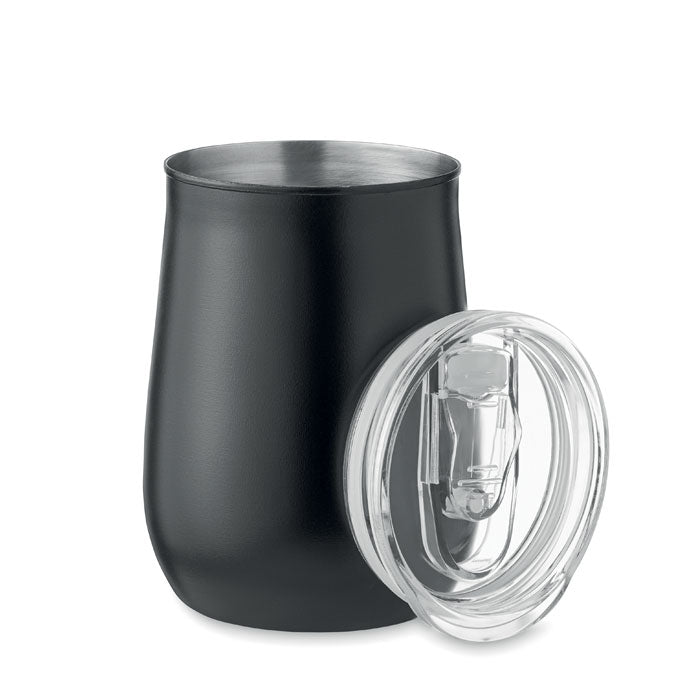 Recycled stainless steel cup