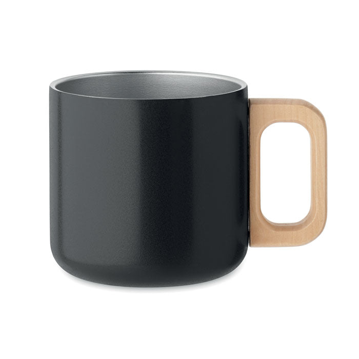 Caneca de Parede Dupla em Aço Inoxidável 350ML