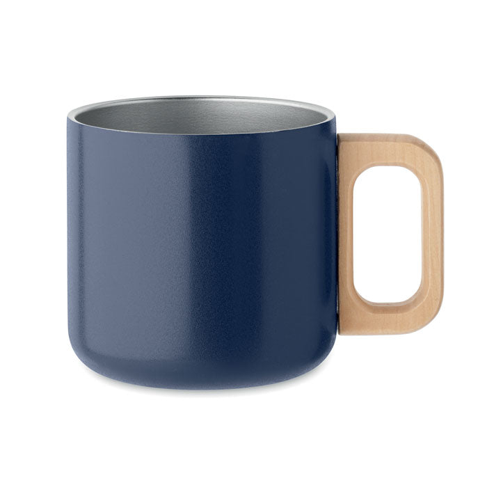 Caneca de Parede Dupla em Aço Inoxidável 350ML