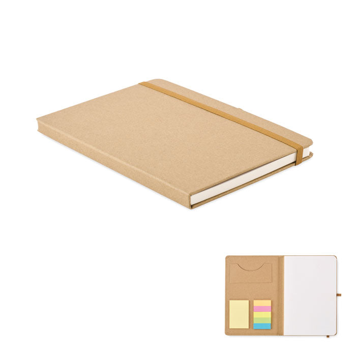 Conjunto Bloco A5 e Folhas de Notas Autocolantes Sticknote