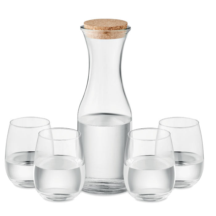Ensemble de boissons en verre