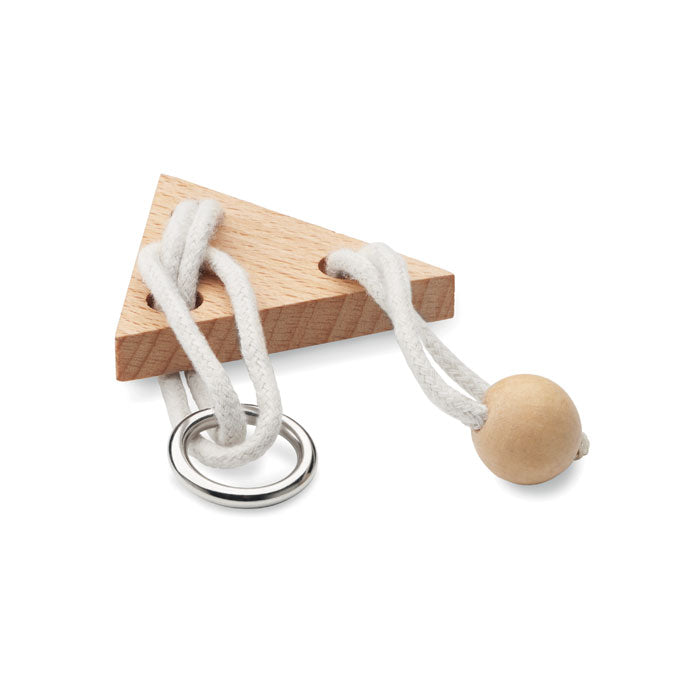 Jeu de triangle en bois