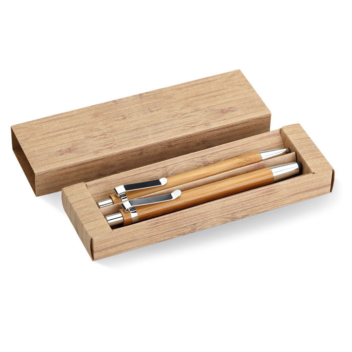 Ensemble stylo et crayon mécanique
