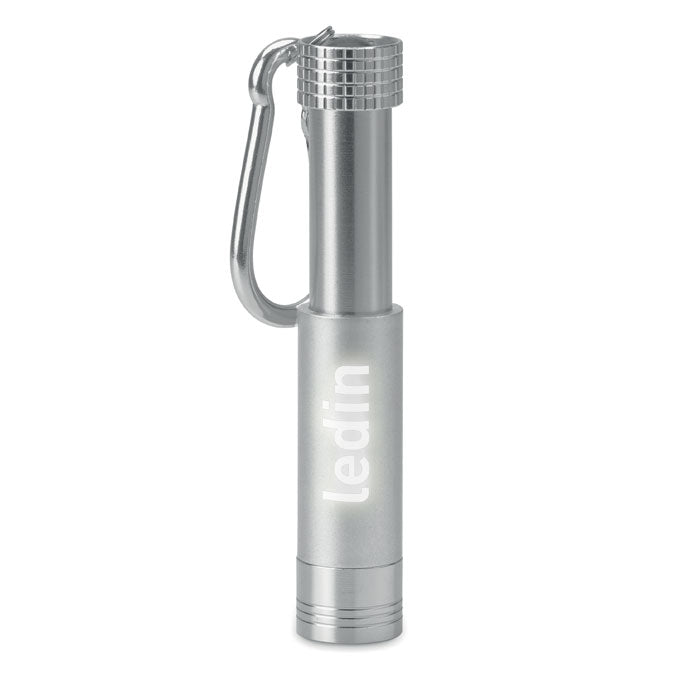 Porte-clés LED en aluminium/ABS