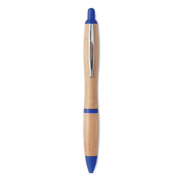 Stylo à bille en ABS et bambou