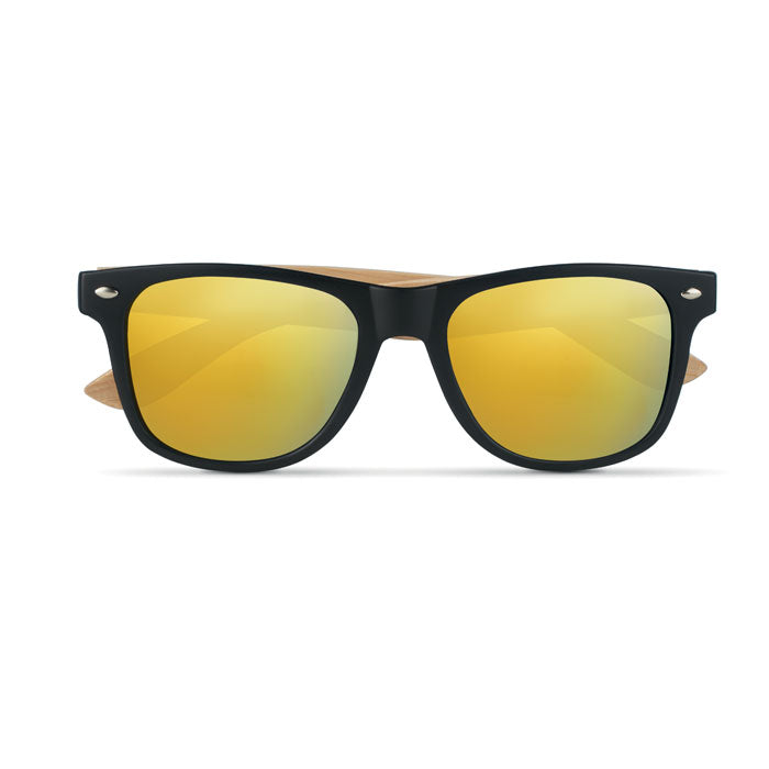 Lunettes de soleil à branches en bambou