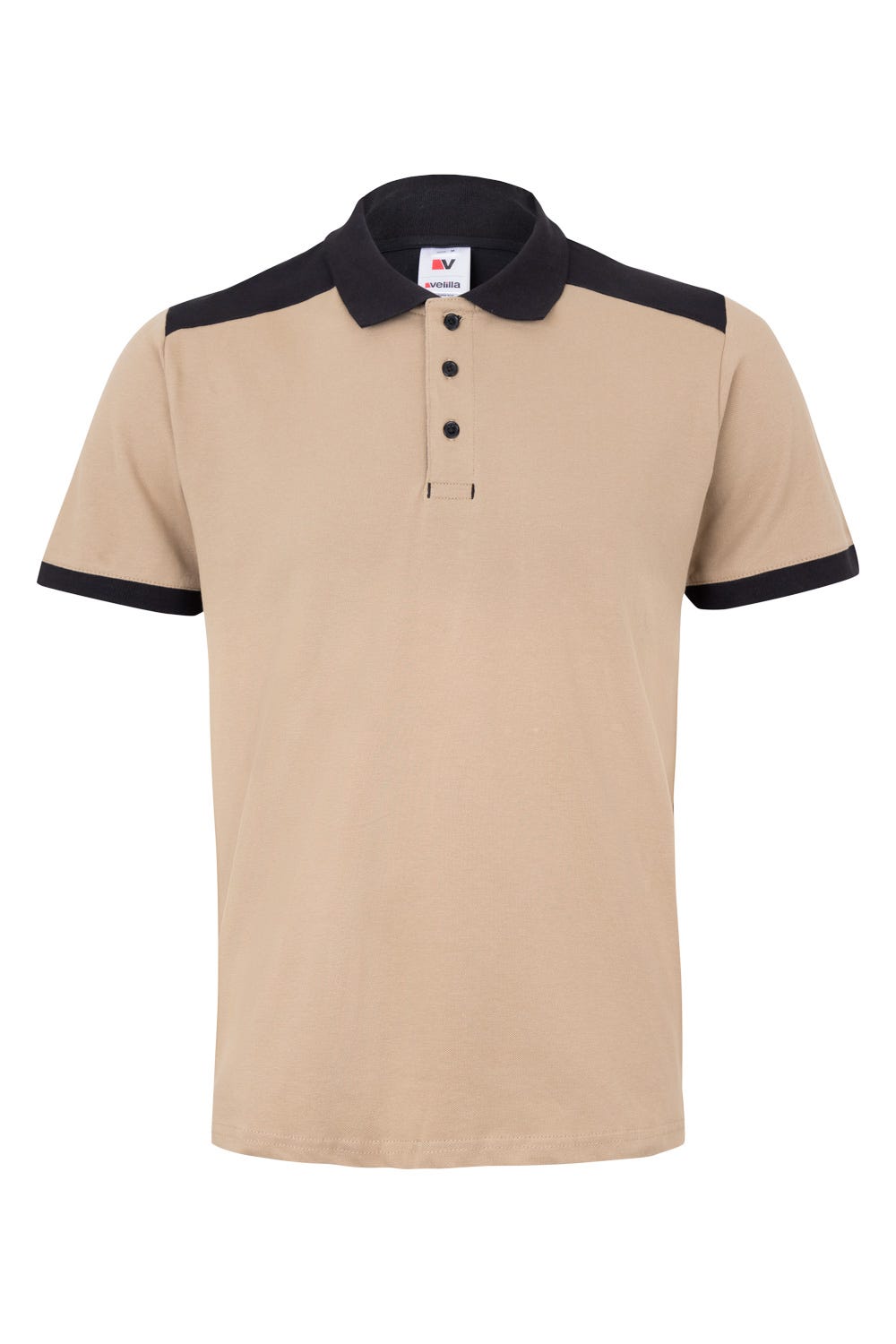 POLO STRETCH BICOLOR MC