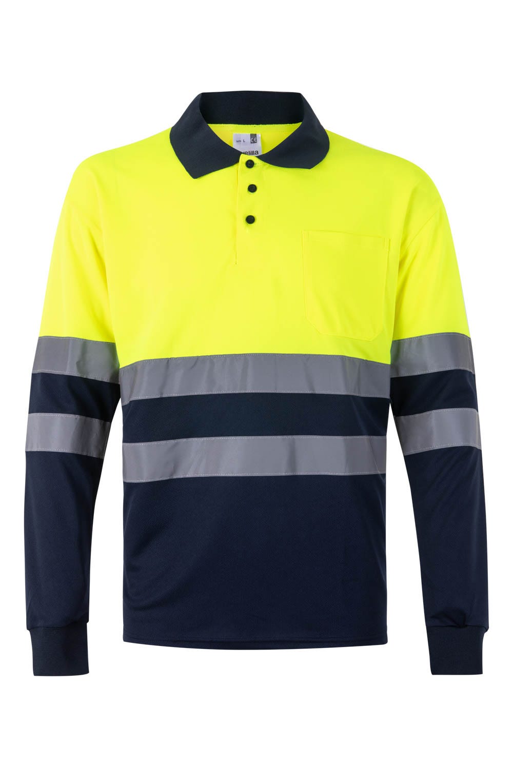 POLO BICOLOR ML AV