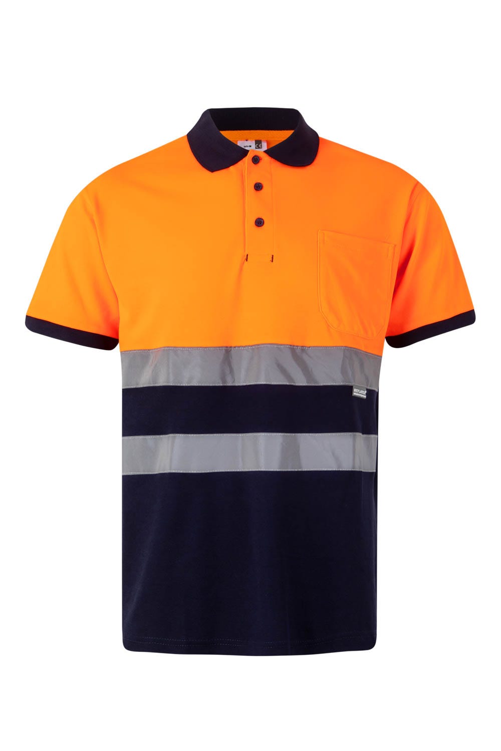 POLO ALGODÃO BICOLOR MC AV