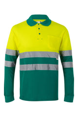 POLO ALGODÃO BICOLOR ML AV