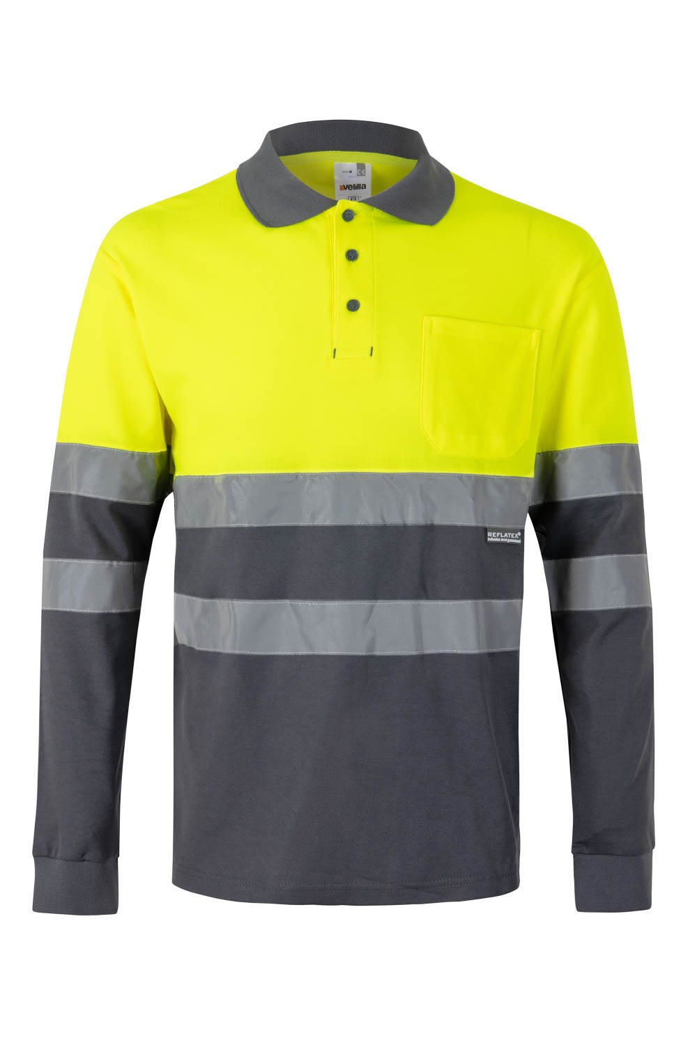 POLO ALGODÃO BICOLOR ML AV