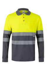 POLO ALGODÃO BICOLOR ML AV