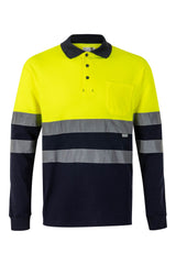 POLO ALGODÃO BICOLOR ML AV