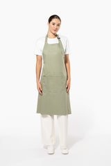 Avental com bolso em algodão biológico