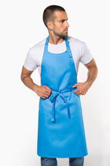 Avental poliéster/algodão sem bolso