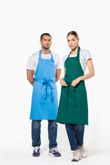 Avental poliéster/algodão sem bolso