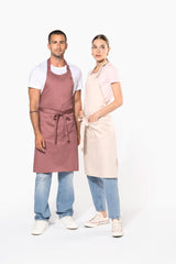 Avental poliéster/algodão com bolso