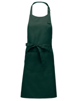 Avental poliéster/algodão com bolso