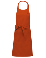 Avental poliéster/algodão com bolso