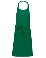 Avental poliéster/algodão com bolso