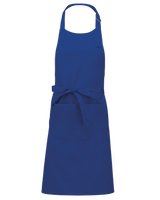 Avental poliéster/algodão com bolso