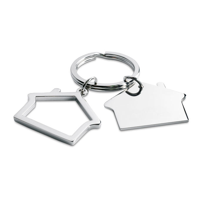 House-shaped keychain