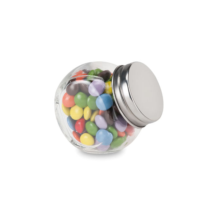 Chocolats dans un bocal en verre