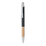 Stylo en aluminium avec bambou