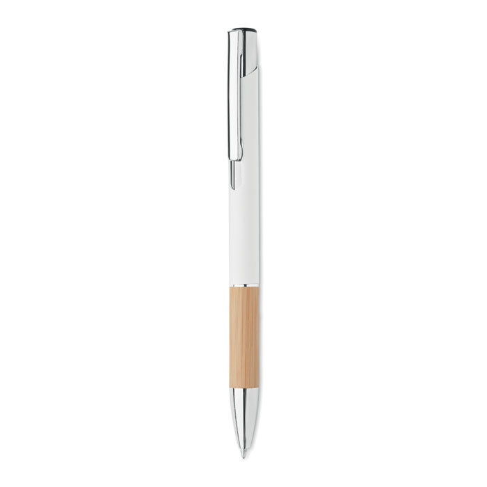 Stylo en aluminium avec bambou