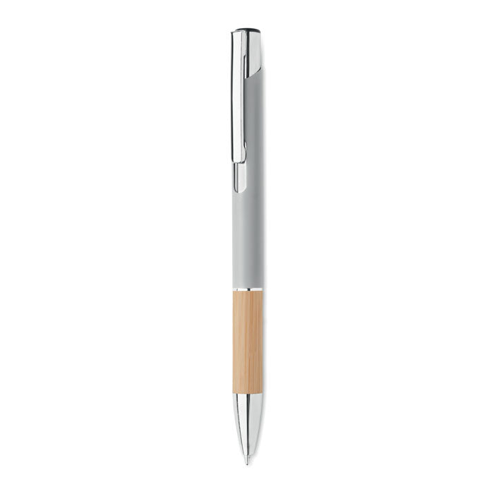 Stylo en aluminium avec bambou