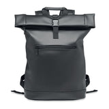 Mochila Rolltop PU para computa