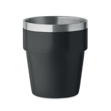 Copo de Parede Dupla em Aço Inoxidável 250ml Acerito