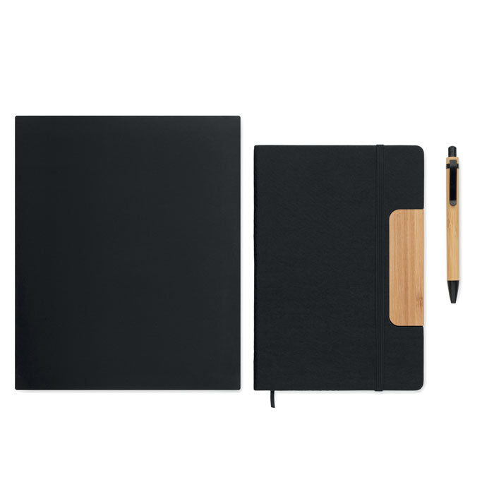 Conjunto de Caderno A5 e Caneta Notemix