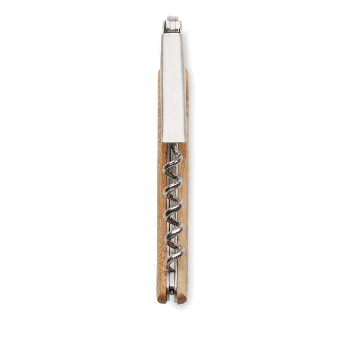 Saca-rolhas em Aço Inoxidável e Bambu Blaiter