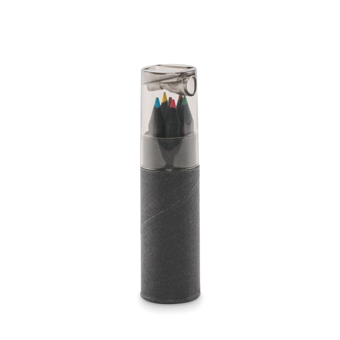 Conjunto de Lápis de Cor Negro