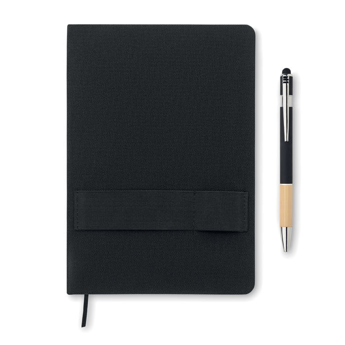 Conjunto de Caneta e Bloco de Notas A5 Nota