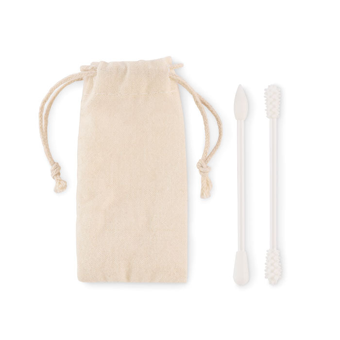Conjunto de Cotonetes de Silicone Bogie