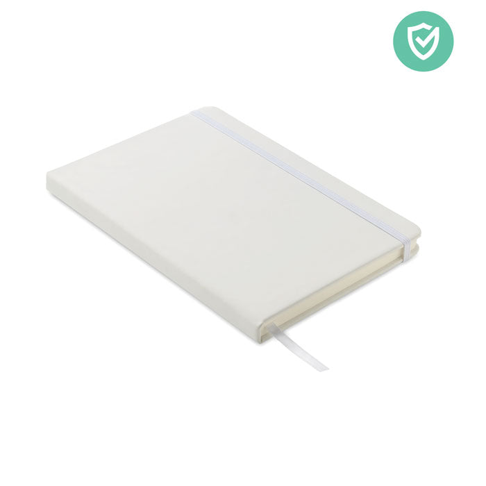 Carnet ligné antibactérien A5.