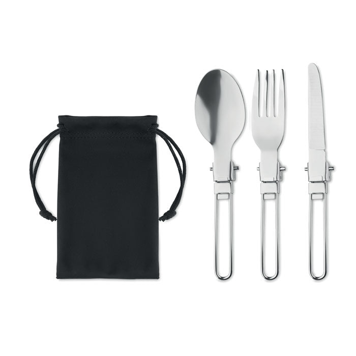 Set of 3 camping cutlery