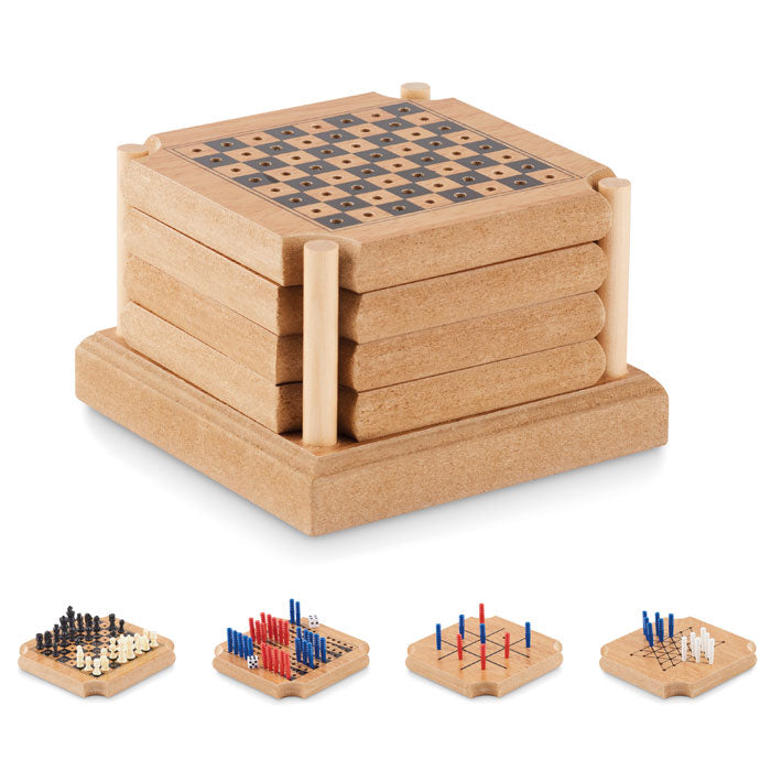Set of 4 cork coasters
