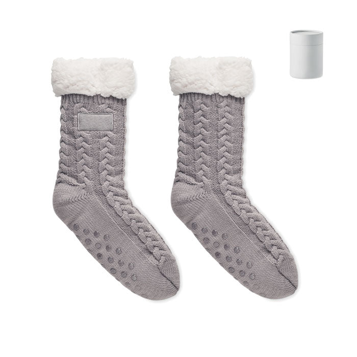 Paire de chaussons chaussettes
