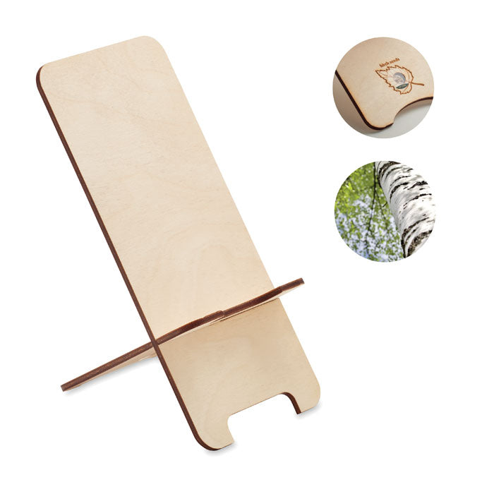 Suporte de telefone de bétula