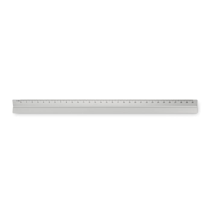 Régua de 30cm em alumínio