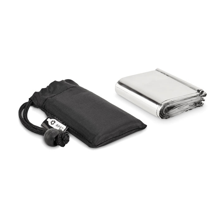 Couverture de survie dans un sac