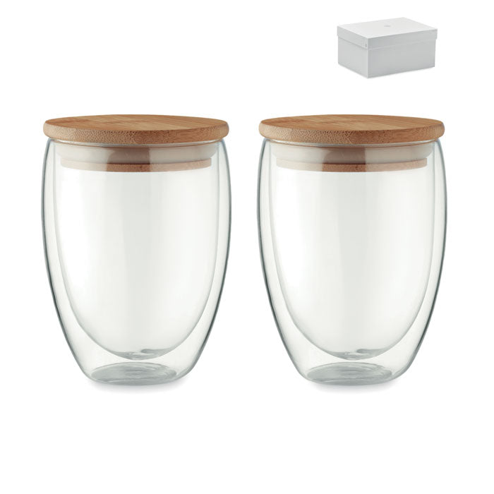 Set of 2 350 ml glasses