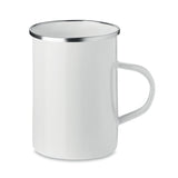 Caneca metal capa de esmalte