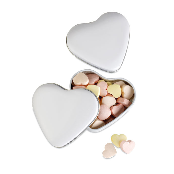 Boîte de bonbons en forme de cœur