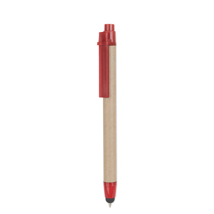 Caneta tátil cartão reciclado