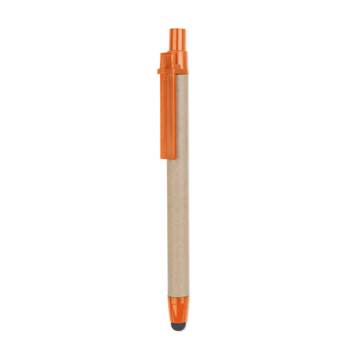 Caneta tátil cartão reciclado